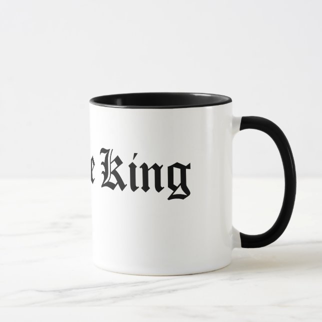 Caffeine King Coffee Mug (Right)