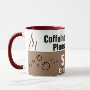 Caffeine Loading… Please Wait – Funny Coffee Mug