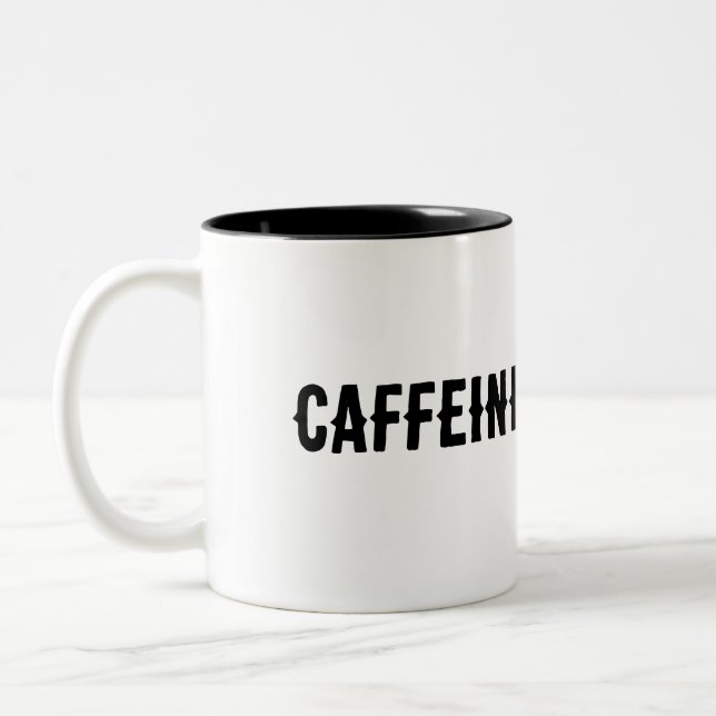 Caffeine loading… Two-Tone coffee mug (Left)