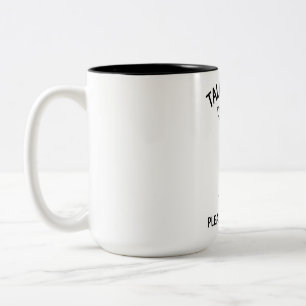 Caffeine Lovers Two-Tone Mug