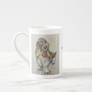 Caffeine Makes Me Hyper Bone China Mug