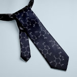 Caffeine Molecule Coffee Lovers Blue Tie<br><div class="desc">This sleek and stylish tie features a detailed caffeine molecule design in crisp blue tones, perfect for coffee lovers and science enthusiasts. The minimalist yet scientific aesthetic showcases the molecular structure of caffeine against a subtle textured background, blending sophistication with nerdy charm. Ideal for chemists, baristas, or anyone who thrives...</div>