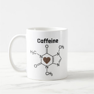 Caffeine Molecule  Coffee Mug