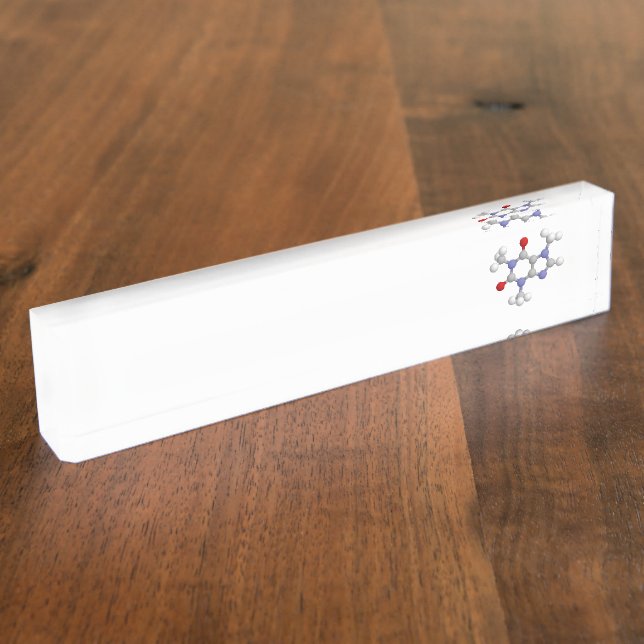 Caffeine Nameplate (Side)