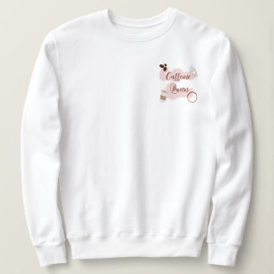 caffeine queen pocket placement sweatshirt
