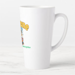 CAFFEINE: THE GLUE HOLDING MY SANITY TOGETHER LATTE MUG