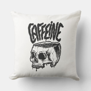 Caffeine Throw Pillow