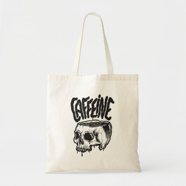 Caffeine Tote Bag (Front)