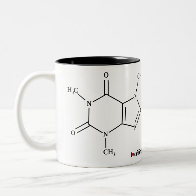 caffeine Two-Tone coffee mug (Left)
