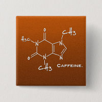 Caffiene molecule (chemical structure)
