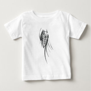 Cage Black White Abstract Tribal Tattoo Art Baby T-Shirt