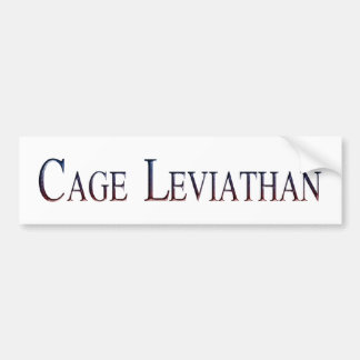 Cage Leviathan Bumper Sticker
