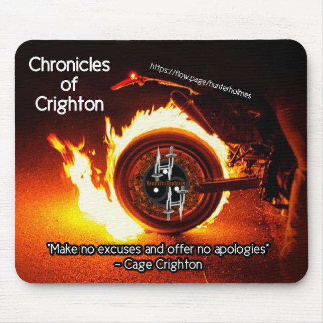 Cage’s Motto - Hunter Holmes CoC | Mousepad (Front)