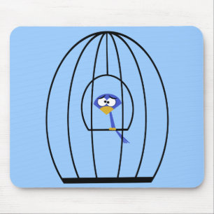 Caged Bird Mousepad