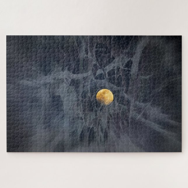“Caged Moon” Jigsaw Puzzle (Horizontal)