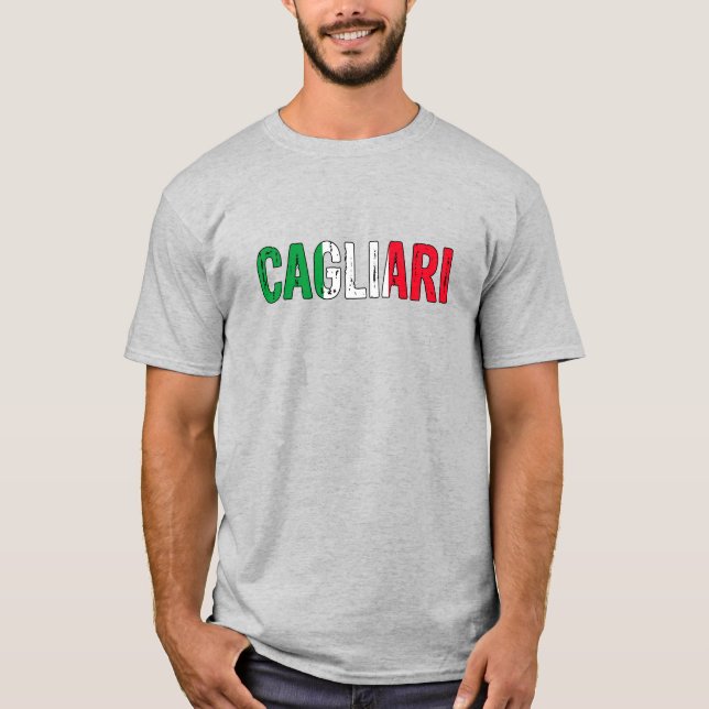 Cagliari Italy T-Shirt (Front)