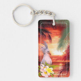 CAGOU Acrylic Keyring (Cagou-Style)