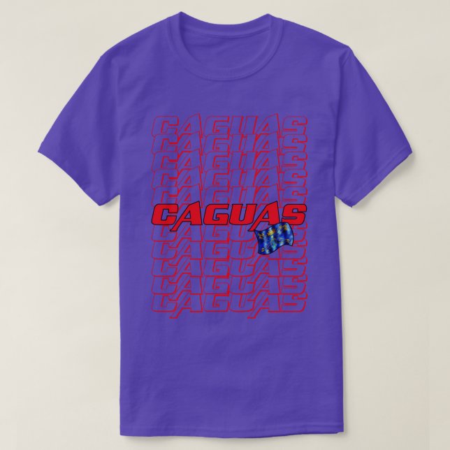 Caguas Cascade text 3 T-Shirt (Design Front)