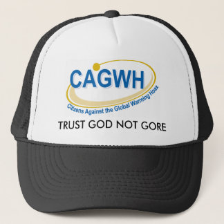 CAGWH HAT, TRUST GOD NOT GORE TRUCKER HAT
