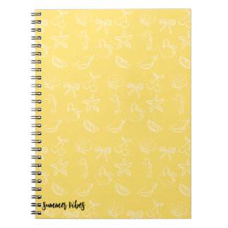 Cahier à motif de rubans et de cerises Coquette Mi