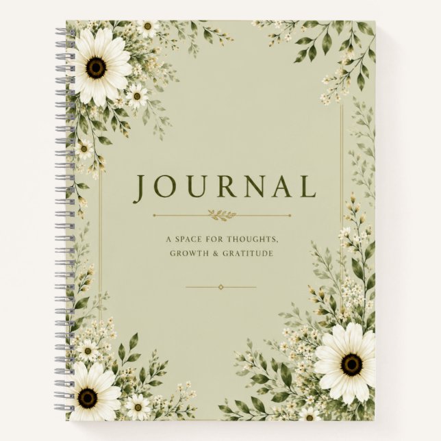 Cahier à reliure spirale (Devant)