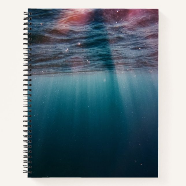 Cahier à reliure spirale 21,59 cm x 27,94 cm (Devant)