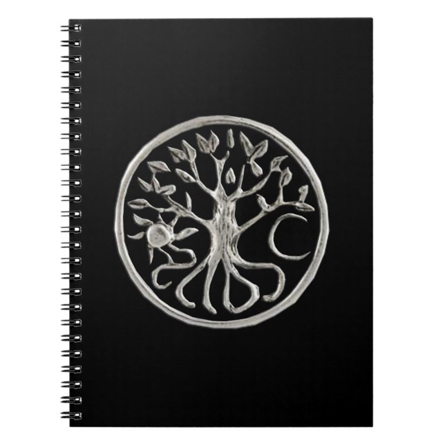 Cahier à reliure spirale Arbre de Vie (Devant)