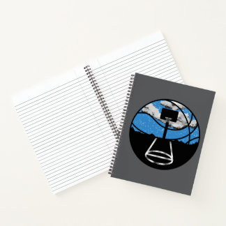 Cahier à reliure spirale couverture rigide Basketb