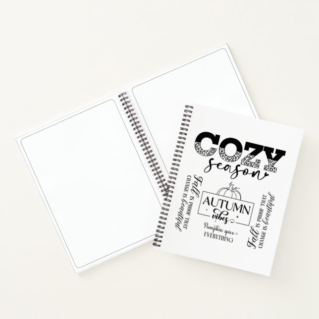 Cahier à reliure spirale et livre de croquis Autom (Intérieur)