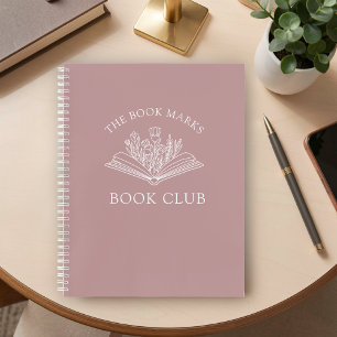 Cahier à reliure spirale personnalisé au nom du cl