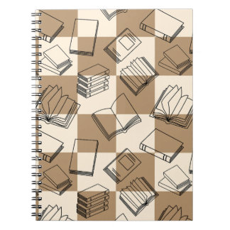 Cahier à reliure spirale pour amoureux des livres