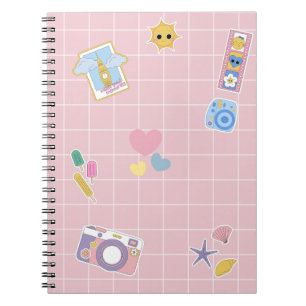 Cahier à reliure spirale pour enfants avec de beau