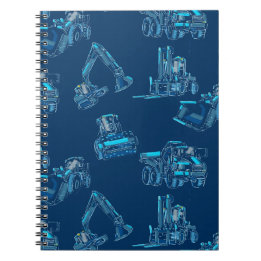 Cahier à reliure spirale pour équipement lourd pou