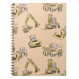 Cahier à reliure spirale pour équipement lourd pou