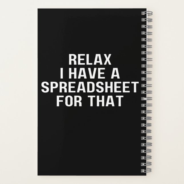 Cahier à spirale (Verso)