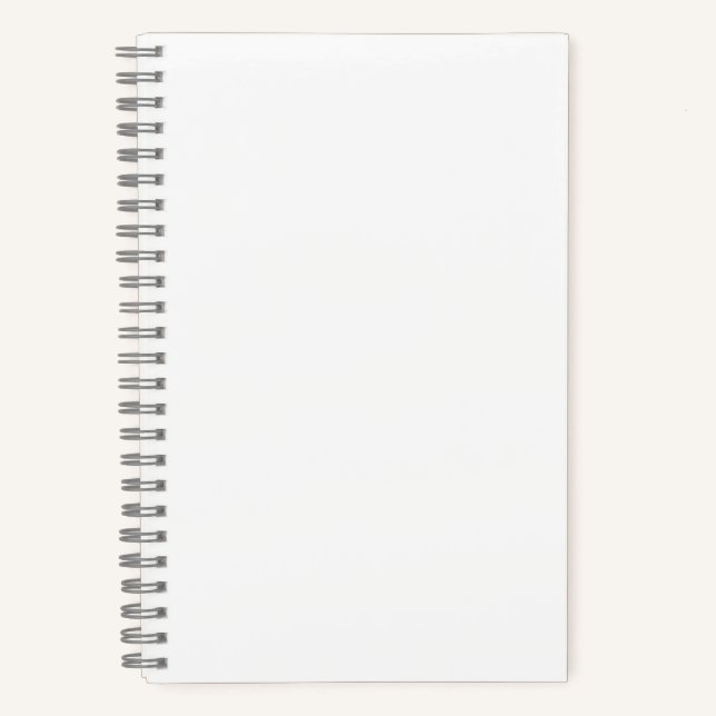 Cahier à spirale (Recto)