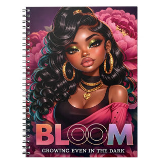 Cahier à spirale Bloom – Croître même dans le noir