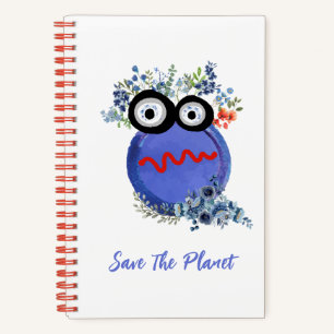 Cahier à spirale Collection Cute Save The Planet
