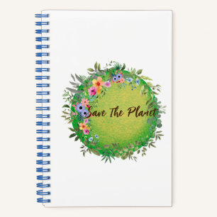 Cahier à spirale Collection Cute Save The Planet