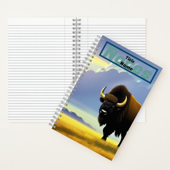 Cahier à spirale de Buffalo (À l'intérieur)