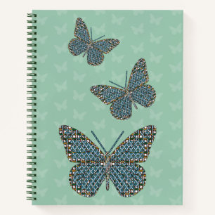 Cahier à spirale du monarque marocain