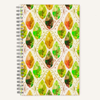 Cahier à spirale Feuille d'Automne