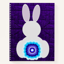 Cahier à spirale Lapin Violet