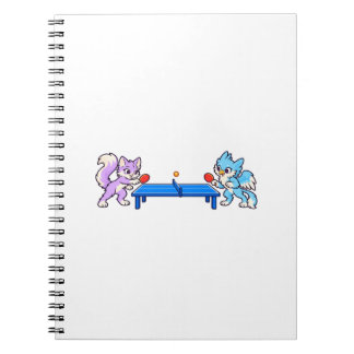 Cahier à spirale Lila et Wisp Ping Pong