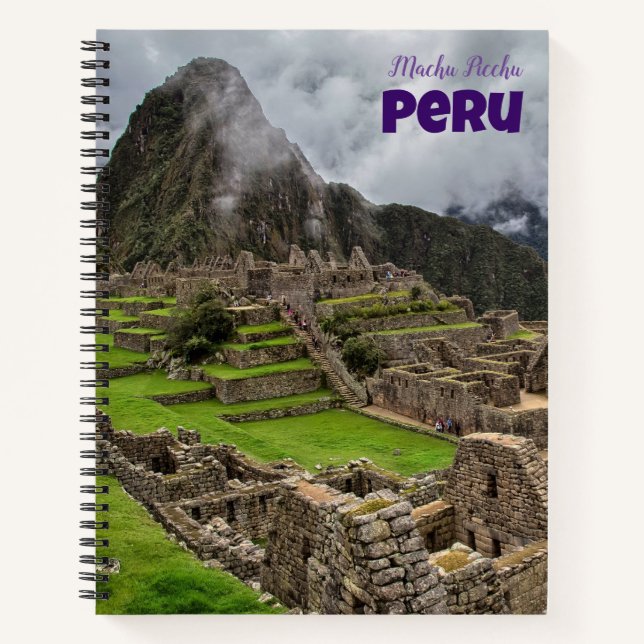 Cahier à spirale Machu Picchu Pérou (Devant)
