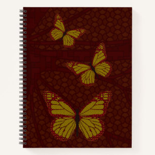 Cahier à spirale Monarch chinois