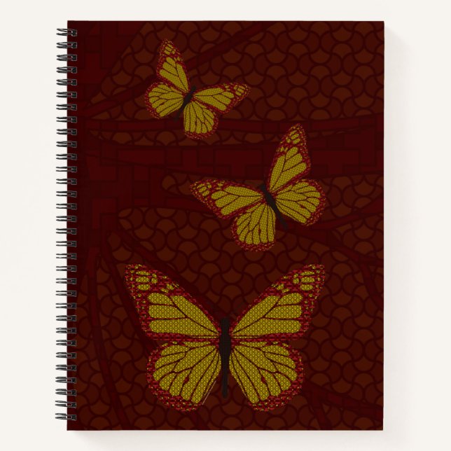 Cahier à spirale Monarch chinois (Devant)
