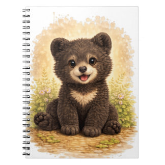 Cahier à spirale Ourson Mignon Kawaii