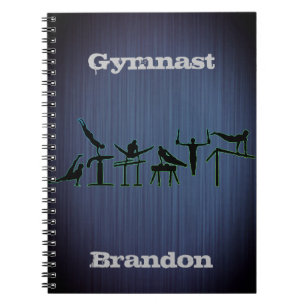Cahier à spirale personnalisé pour la gymnastique