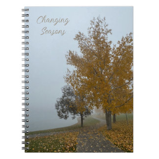 Cahier à spirale photo Feuilles d'automne